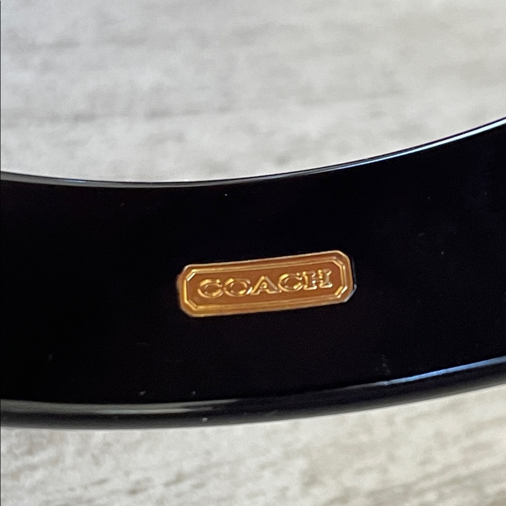 Coach Enamel Bangle Bracelet NWT - Picture 5 of 7